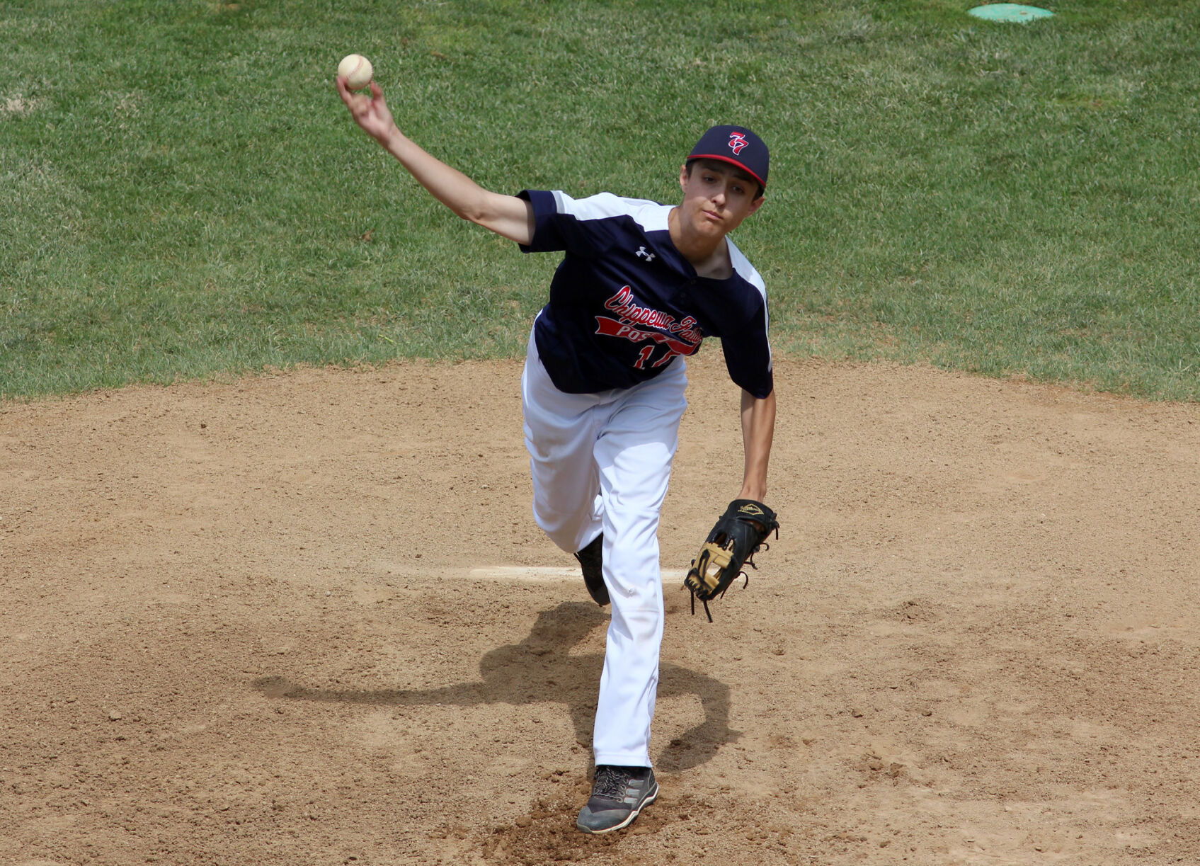 Chippewa Falls Post 77 senior legion baseball vs Superior Post 435 7-19-22
